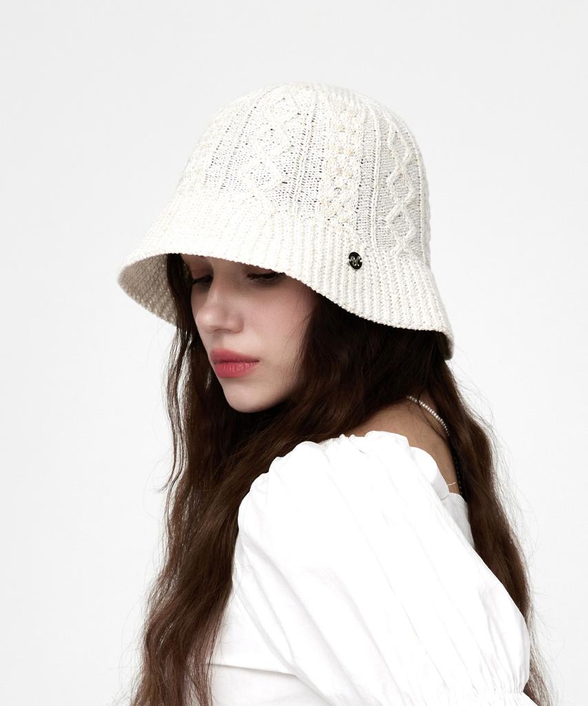 ULUK Fisherman Summer Bucket Hat_Ivory