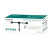 Support d'écran plat pour bureau - EWENT - EW1513 - 68,6 cm (27") - Pince/boulon - Noir