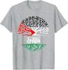Palestine Libre en Arabe Drapeau de Gaza T-shirt Unisexe
