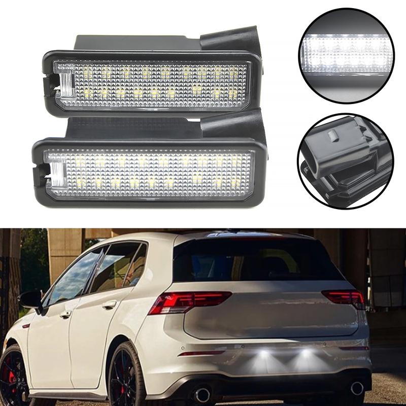 Fit For New Beetle 9C 2002-2010 Fit For Passat CC 35 2008-2016 2PCS Car LED License Plate Light With Canbus