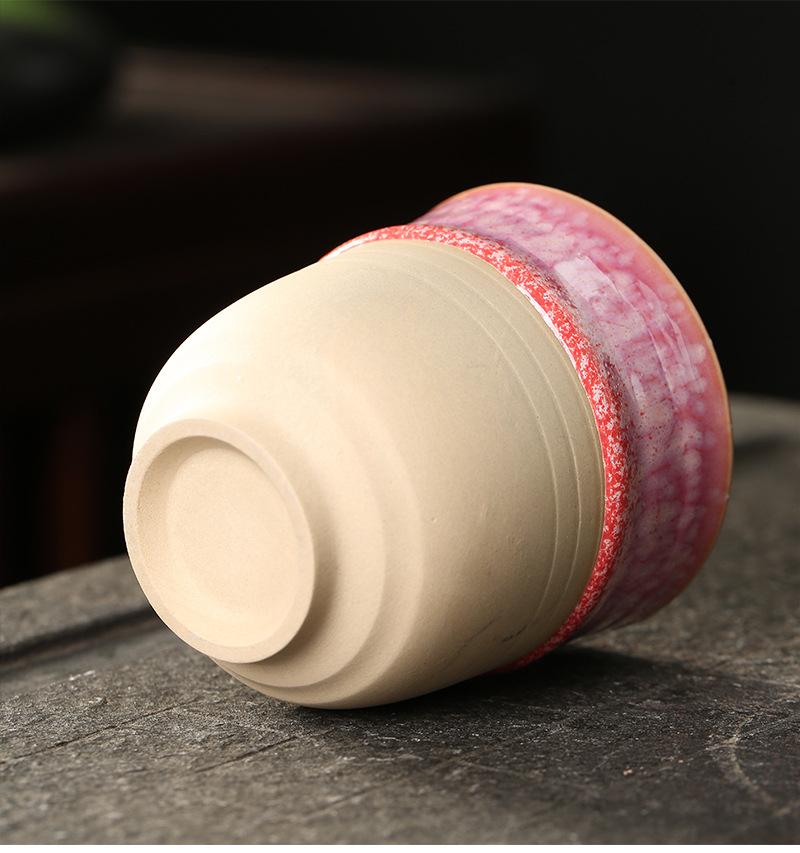 200ML Japanese Style Ceramic Coffee Cup Creativity Retro Kung Fu Tea Cups Single Pottery Drinkware Tableware Water Mugs New