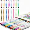 6/12Pcs Double-Ended Magic Color-Changing Marker Pens, Art Pen Set For Diy Crafts And Painting