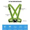 12 Colors Highlight Reflective Straps Adjustable Safety Vest Elastic Band for Adults and Children Night Running Riding Clothing