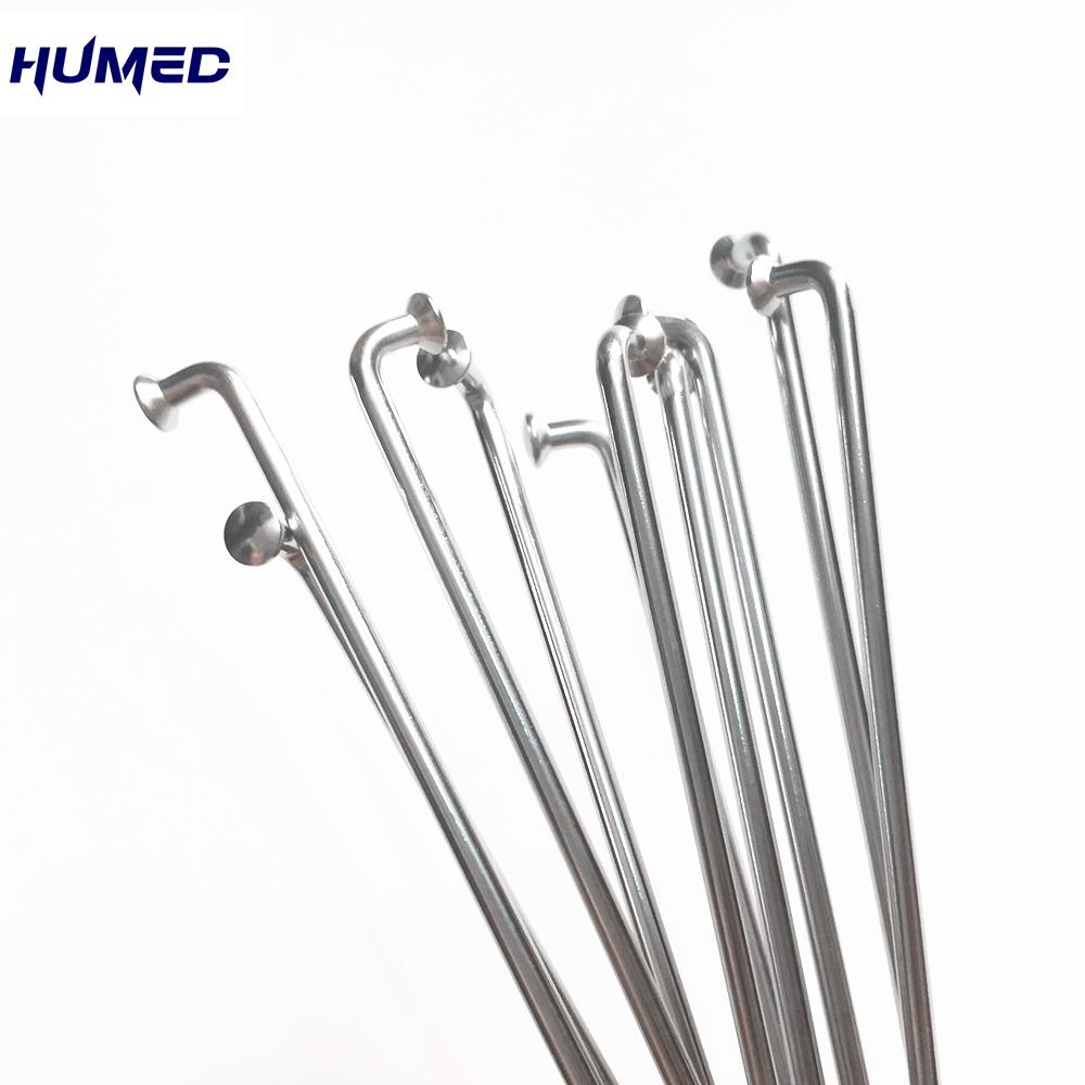 10 pcs/lot 9G Diameter 3.5 mm*100-240mm Motorcycle Spokes 304 Stainless Steel E-bike motorcycle Wheel Spokes