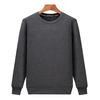 Oversized Pullover Men Casual Sweatshirt Solid Color Pullover Bog Size Male Autumn Hoodies Plus Size