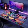 Skull Couple Color Mouse Pad Large Gaming Table Cushion Non-slip Laptop Tablet Big Mousepad XXL Mat Mini PC Playmat With Lock edge