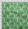 oneOone Bomull Flex Green Stoff Damask Stoff For Sying Trykt Craft Stoff By The Yard 40 tommer