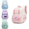 Sanrio Cinnamoroll Dětský batoh pro dívky na základní škole z lehkého oxfordského materiálu s kresleným designem pro školní použití