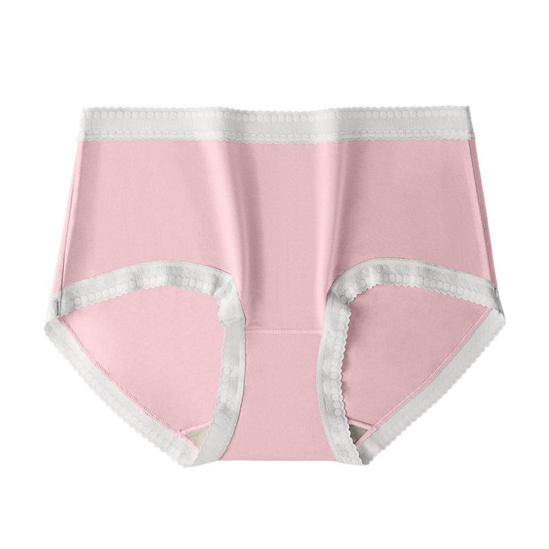 Bielizna bawełniana Wysokiej klasy bielizna Super elastyczna bielizna z jedwabiu morwowego ze średnim stanem, antybakteryjne spodnie trójkątne