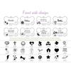 Personalized Customized Cute Pet Name Tag Stainless Steel Pet Cat And Dog Name Card Pet Collar Pendant Name Tag