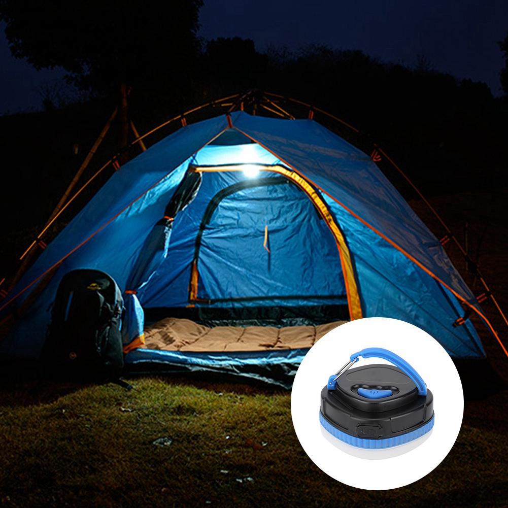 Multi Function Rechargeable Outdoor Portable LED Camping Light for Camping Emergency(Blue)