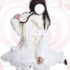 Japanese Kawaii Lolita Lace Patchwork Sweet Dress Coat Women Y2k Aesthetic Contrast Color Dresses Single Breasted Party Vestidos