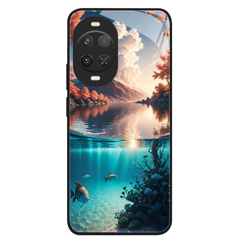 Glass Case For Huawei Nova 15 Pro Nova15 Phone Funda Luxury Tempered Glass Cover Nova 15 15Ultra Shockproof Hard PC Shell Bumper