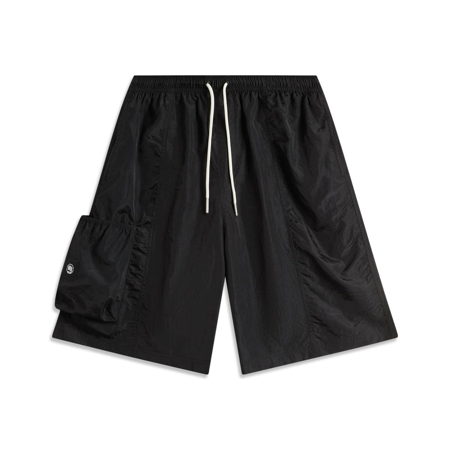 Шорты-карго мужские Li Ning Черные AKSU561 3 Умеренные AKSU561-3 L