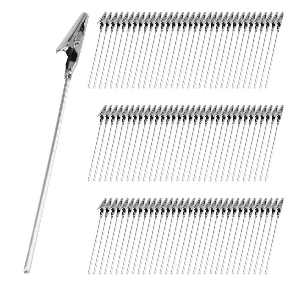 

Avect Painting Clips, Set of 100, for Painting, Drying, Plastic Models, Figures, Card Holders, and Memo Stands