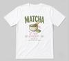 Summer Matcha Lover Matcha Drinking Summer White T-shirt