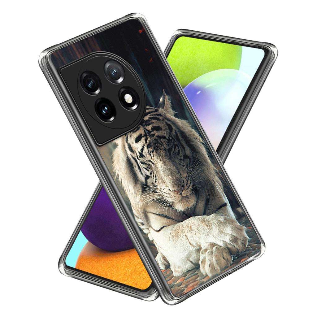 For OnePlus Ace 3 5G/12R 5G Phone Case Slim Pattern Printed TPU Cover