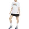 Nike SS23 Drop Shoulder Sleeve T Shirt Women's White HF6161-100
