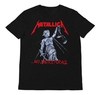 Metallica Band Grafikdruck Sommer Herbst Winter Herren und Damen Kurzarm T-Shirt Lässig Locker Outdoor Straße