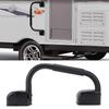 RV Hand Rail Folding Handle Entry Door Grab Bar Aluminum Alloy Soft Touch Assist Handle for Motorhome Travel Trailer
