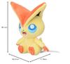 Pokémon Center Original 494 Plush Toy Pokémon fit Victini 15 x 11.5 x 7 (H x W x D: cm)