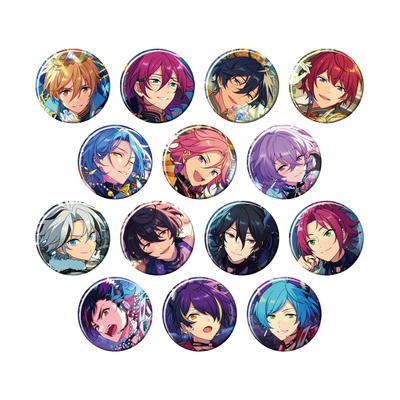 Ensemble Stars  Ensemble Stars    Collection Can Badge [2024 Sep.] Idol Side  1box 14pcs