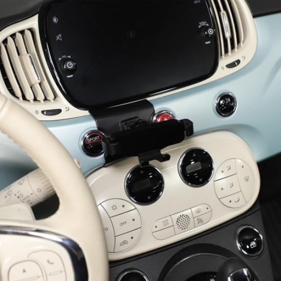 Dashboard Center Airvent Lower Phone Mount Holder For Fiat 500 312 2007+