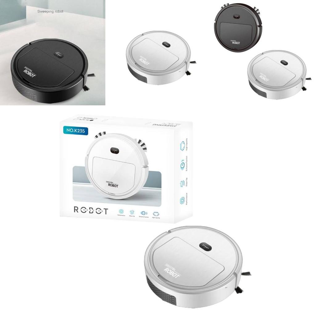 Mechanical Operation Home Cleaning Robot Portable Rechargeable Floor Vacuum