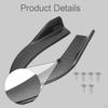 1 Pair Car Front Rear Corner Spoiler Accessories Easy To Install Diffuser Splitter Anti Scratch