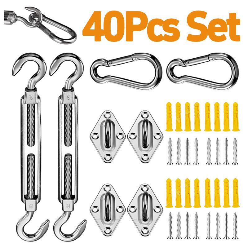 Сверхпрочные аксессуары для тента-паруса из нержавеющей стали с ромбовидными талрепами