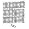 12 Stück Katzenabwehrmatte mit Spikes Anti Katze, Katzenabwehr Spikes Matten für Innen Außen Garten 15,5 cm x 20 cm