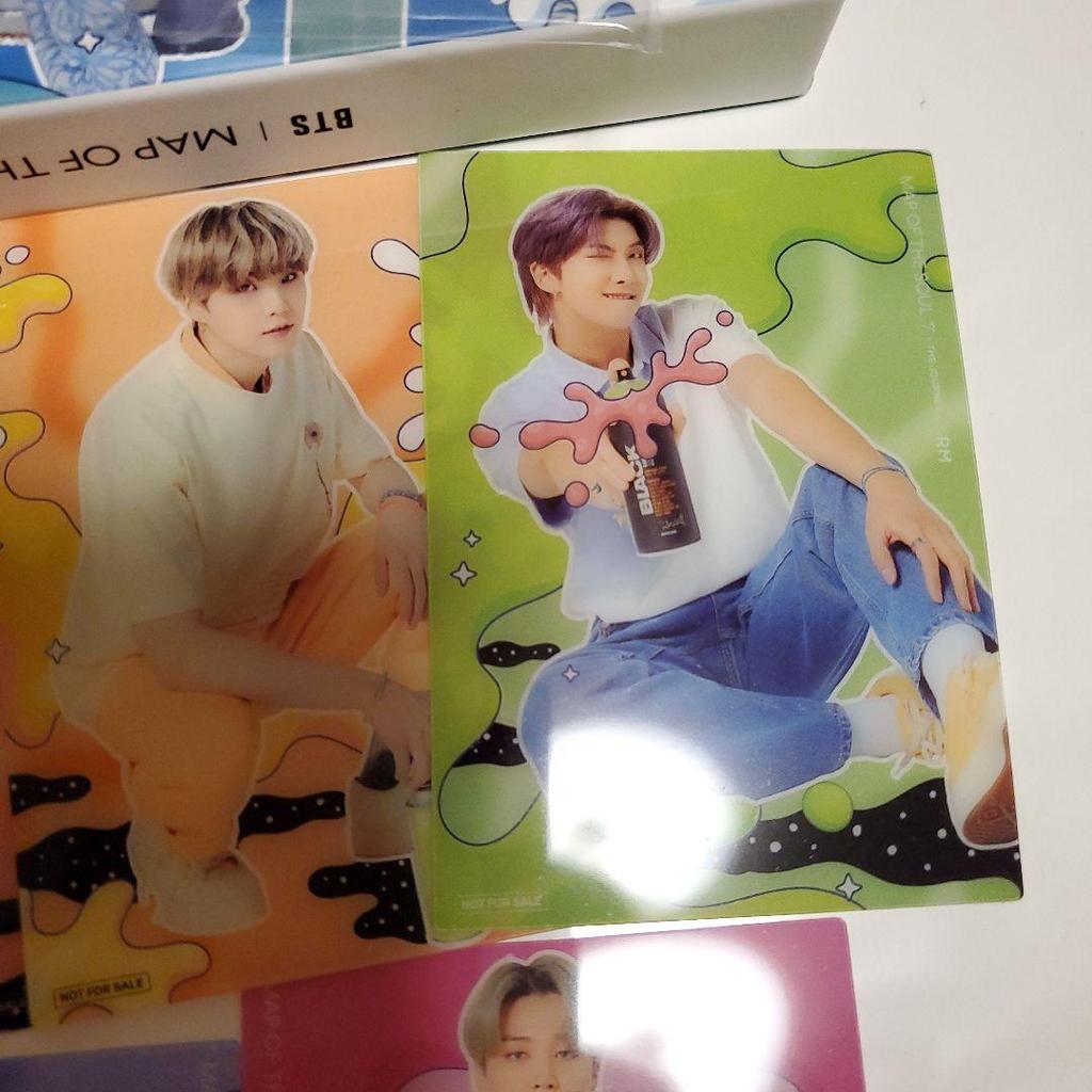[USED] BTS Official Universal Studios Japan Bonus Storage Case Trading Card MAPOFTHESOUL7