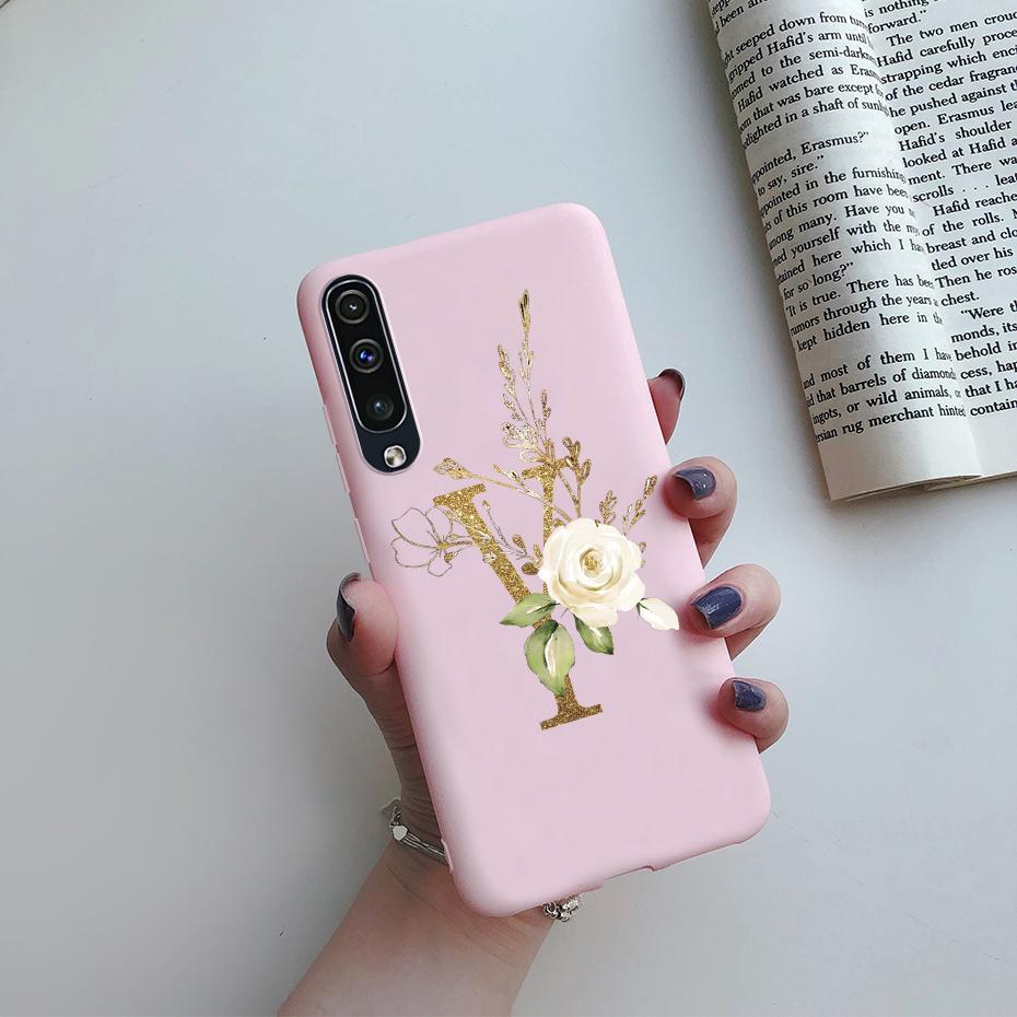Case For Samsung Galaxy A50 A30 Case Silicone Cute Letters Soft Back Cover For Samsung Galaxy A30S A 30 50 A50S Case 2019 bumper