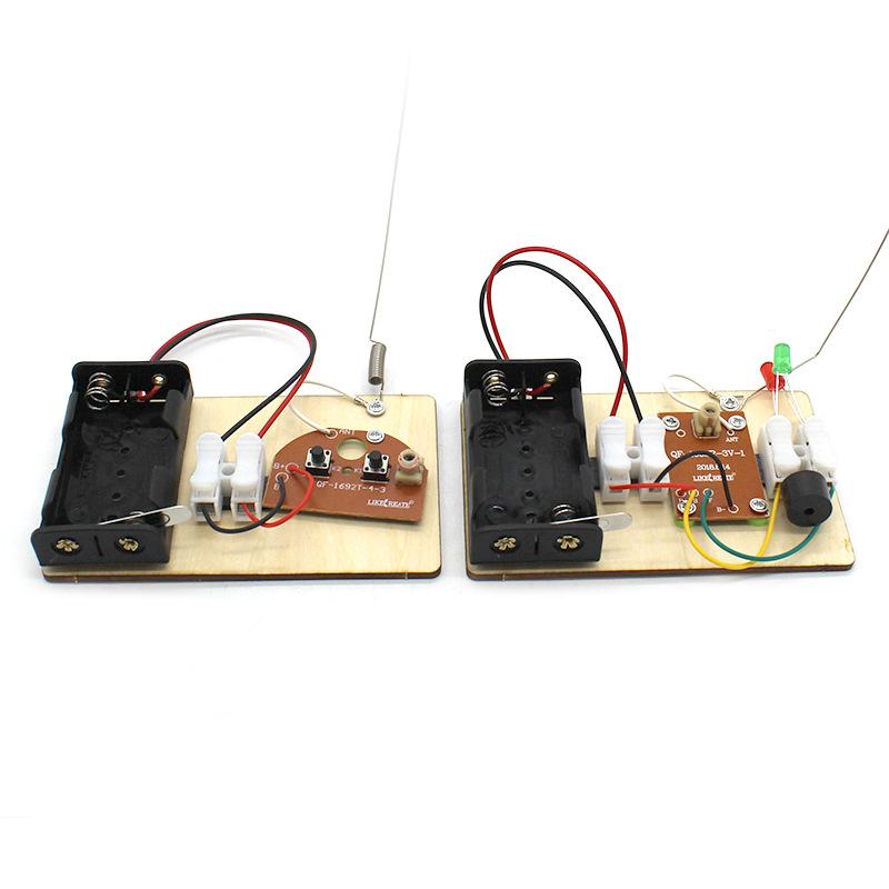 

Diy Science And Technology Handmade Stem Kits Build A Telegraph Machine Learn Morse Code Electric Circuit Experiment (No Battery Set