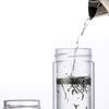Fuguang Double-Wall Glass Tea Cup with Infuser