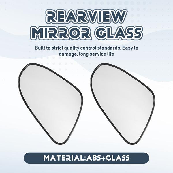 

Rearview Mirror Pair for 2014 Toyota Corolla, Color: As Shown, Material: ABS & Glass None