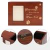With Photo Frame Pet Commemorative Urn Personalized Pet Cremation Urn  Sympathy Gift
