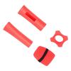 Silicone Wireless Microphone Handle Sleeve Anti Fall Mic Protection Cover with Windscreen Anti Slip Ring for KTV Home