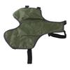 Large Dog Belly Band Waterproof Breathable Full Protection Easy To Clean Dog Bib Chest Protector for Pets Green