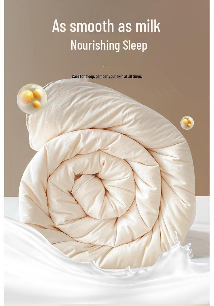 New Baby Grade A 100% Cotton Soy Fiber Quilt for All Seasons – Pure Cotton, Thick, and Warm, Ideal for Spring, Autumn, and Winter