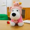 Popular West Highland Puppy Pendant Plush Doll Cute Dressed Dog Keychain Charm Scribbled Dog Doll