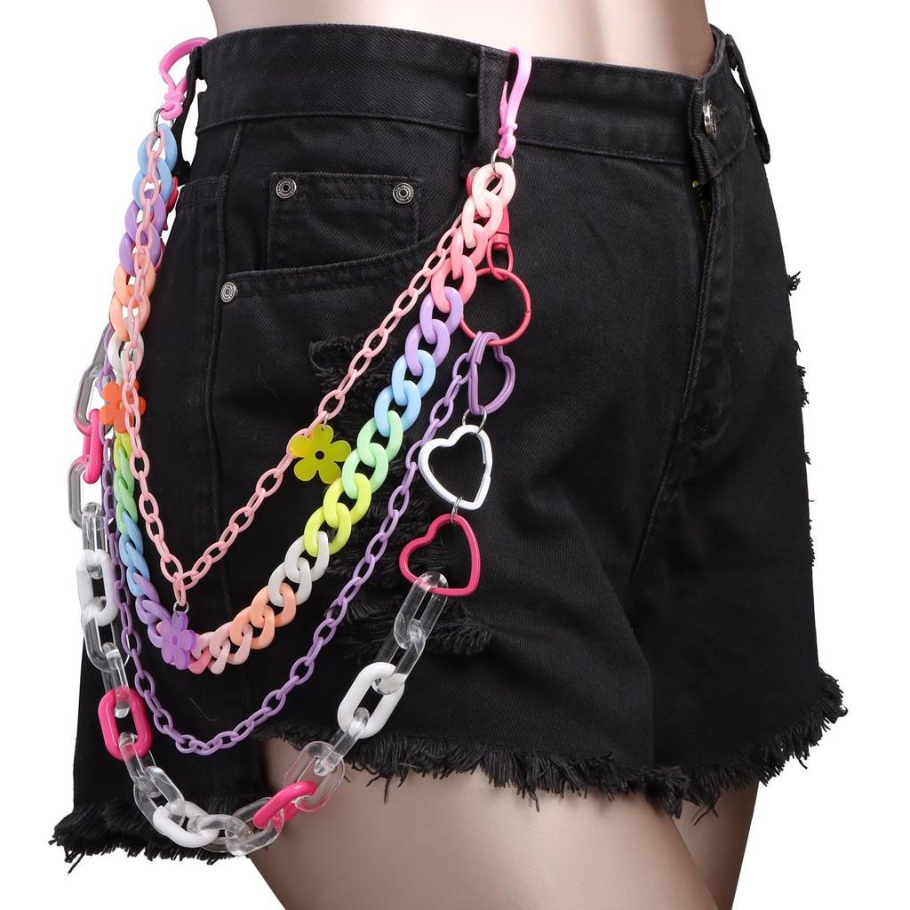 Heart Pendant Chain For Women With Removable Link Fashion Accessory For Summer Wear