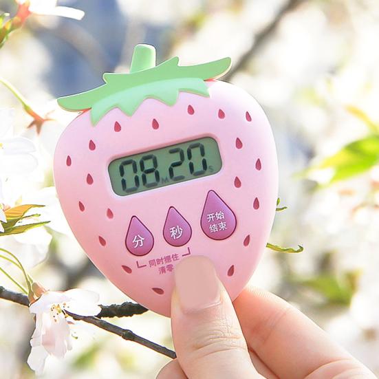 

Yousheng Cooking Timer LCD Screen Wide Application ABS Fruit Shape Reminder Clock Alarm Kitchen Supplies