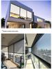 Smart Windproof Electric Roller Blind: Automatic Lifting, Light Blocking, Rainproof, Mosquito-Proof, Remote-Controlled Balcony Curtain.