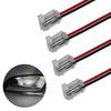 Car Door Handle Light Small Size Easy To Install LED Ambient Light Signal Indicator Light Red Green Blue White Ice Blue (4pcs