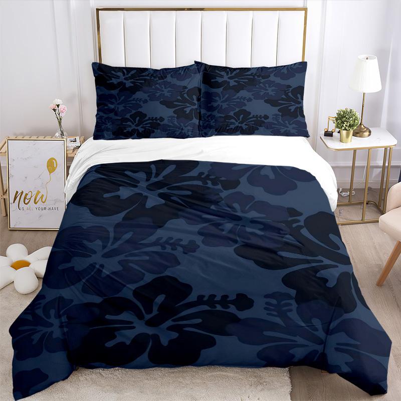 3pcs Floral Design Bedding Set, Breathable and Soft, Suitable for All Seasons, Ideal for Home Use, Suitable for Bedroom Decor 21110
