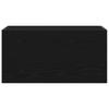 Bathroom Wall Cabinet Black 60 x 25 x 30 cm Engineered Wood
