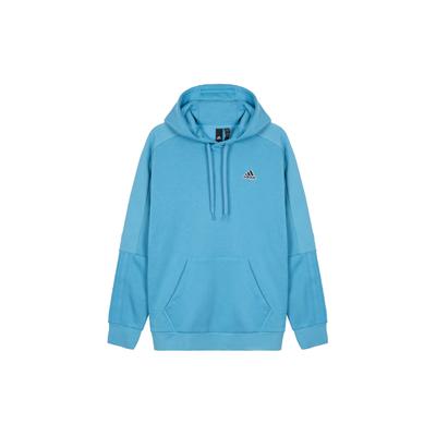 Solid Kangaroo Pocket Hoodie Men Hoodie Blue HG1846