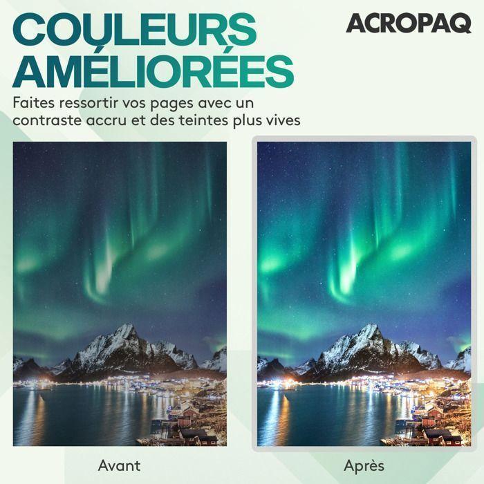 50 Laminierfolien A3 Standard - Acropaq - 100 Mic - 50 Hüllen - glänzend - abgerundete Ecken