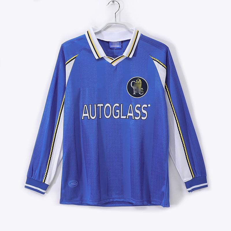 Chelsea Retro Fußballtrikot 2008 2009 2012 2011 Heim Auswärts Kurzarm Lang Drogba Lampard Torres
